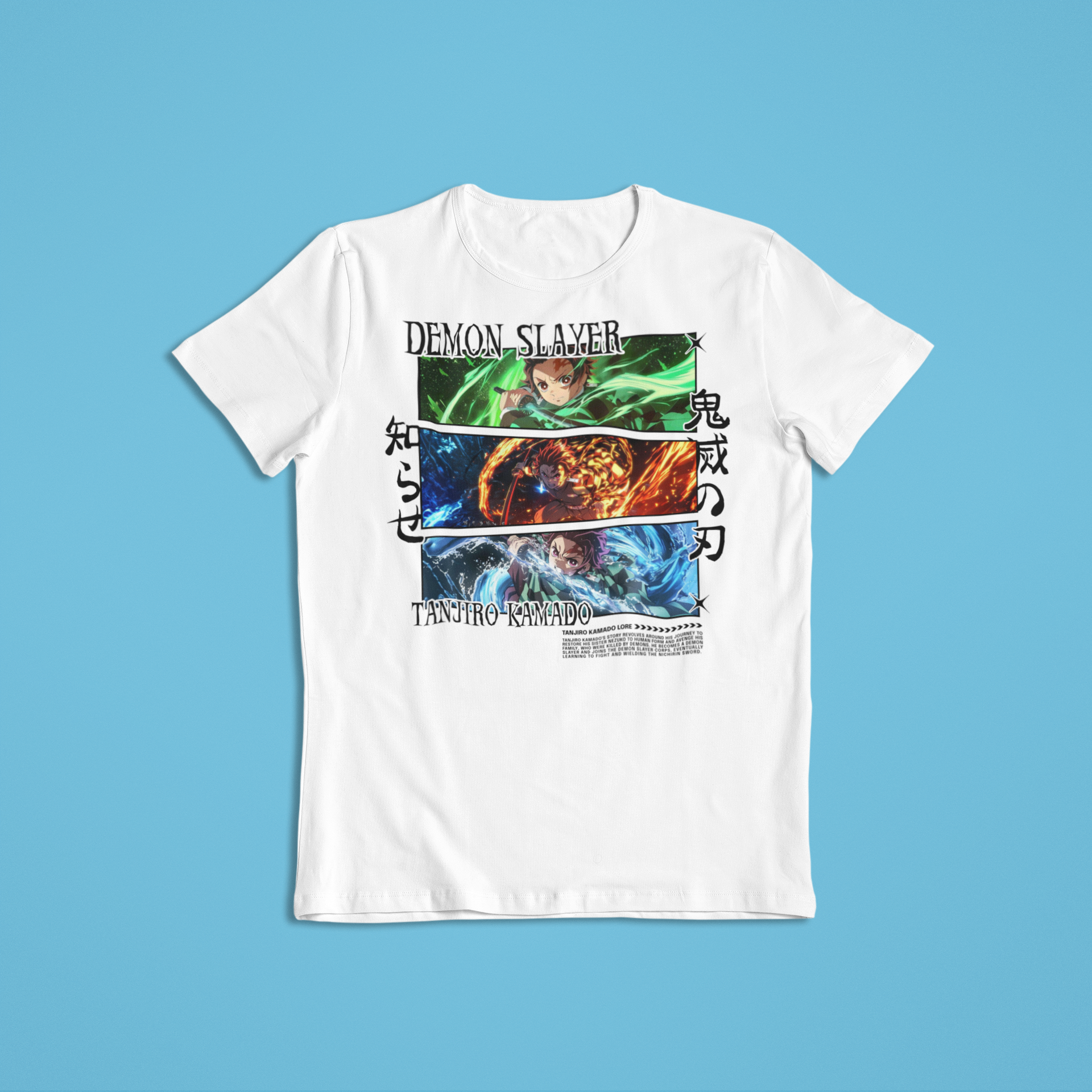 Demon Slayer: Tanjiro Kamado –  Anime T-Shirt / Hoodie / Sweater | Cool Anime Streetwear