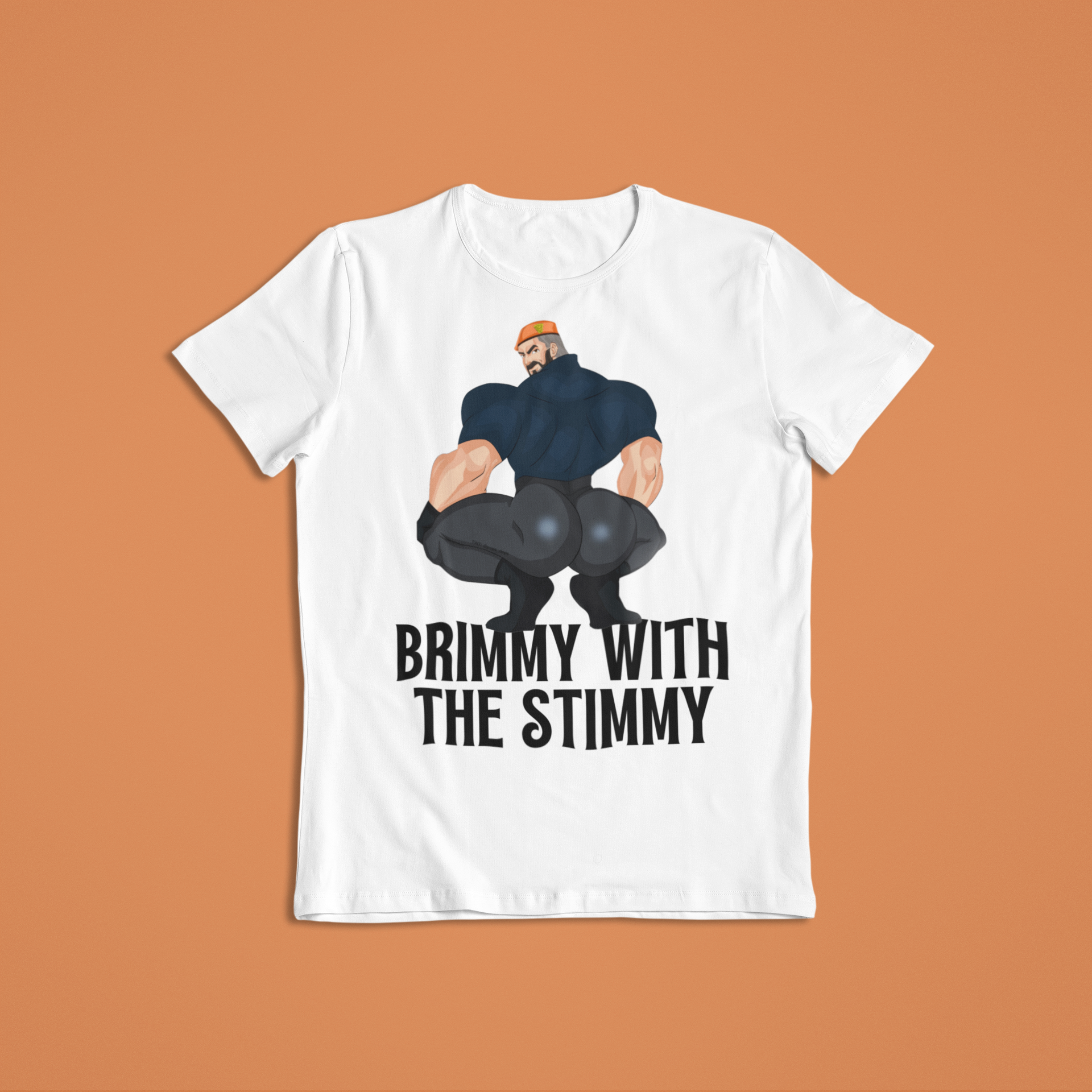 Brimmy with the Stimmy: Valorant Brimstone - Funny T-Shirt / Hoodie / Sweater | Gaming Streetwear