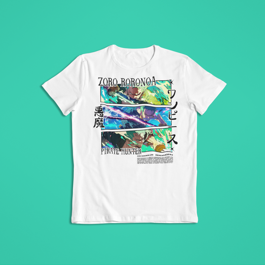 One Piece: Zoro Roronoa –  Anime T-Shirt / Hoodie / Sweater | Cool Anime Streetwear