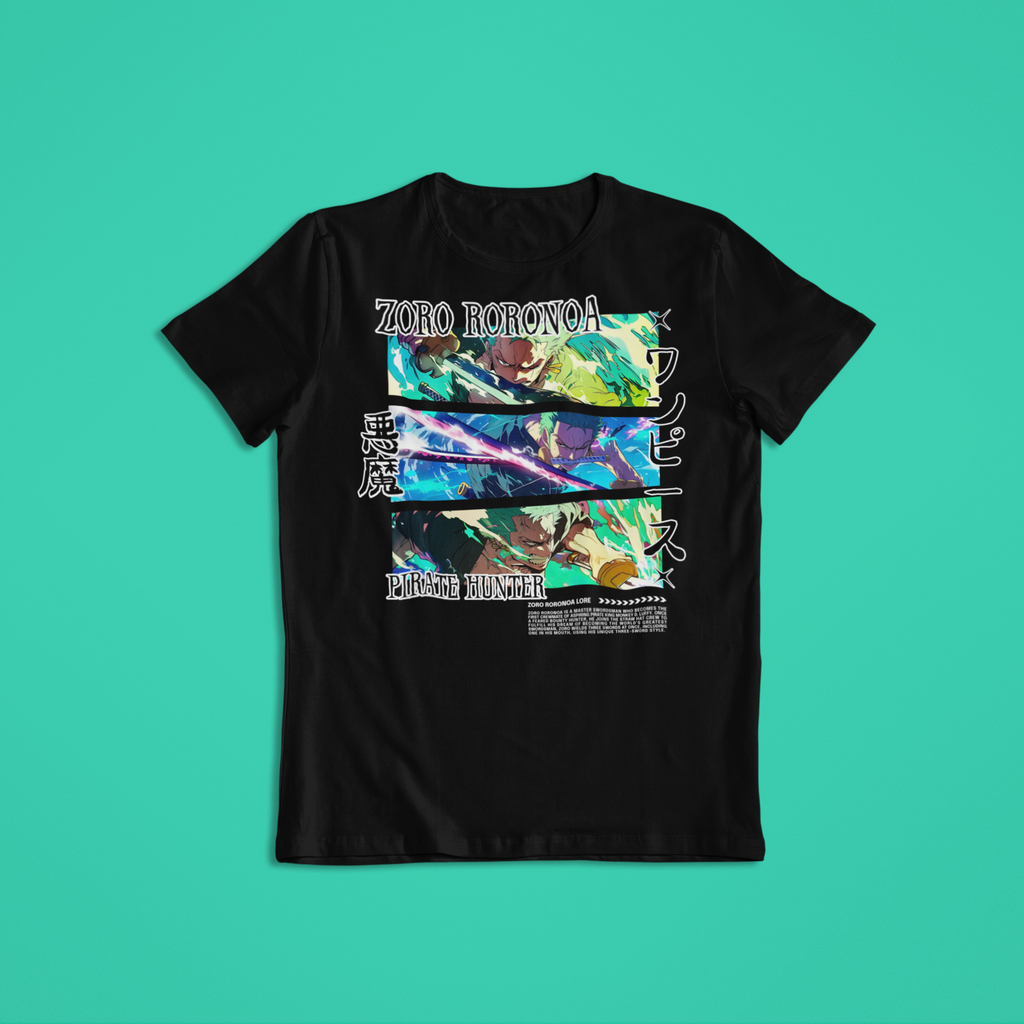 One Piece: Zoro Roronoa –  Anime T-Shirt / Hoodie / Sweater | Cool Anime Streetwear