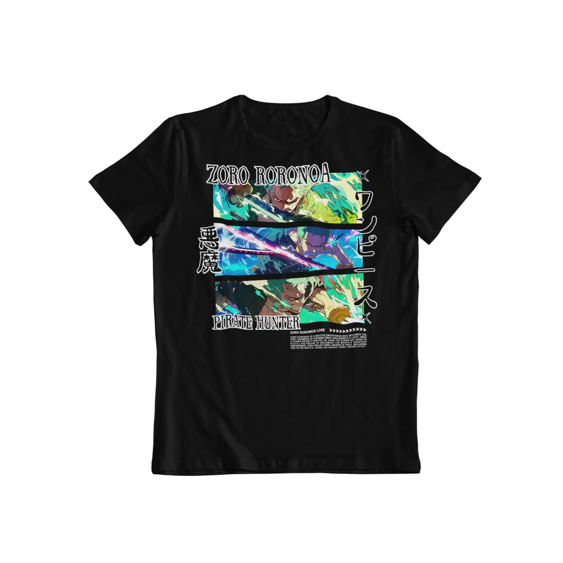 One Piece: Zoro Roronoa –  Anime T-Shirt / Hoodie / Sweater | Cool Anime Streetwear