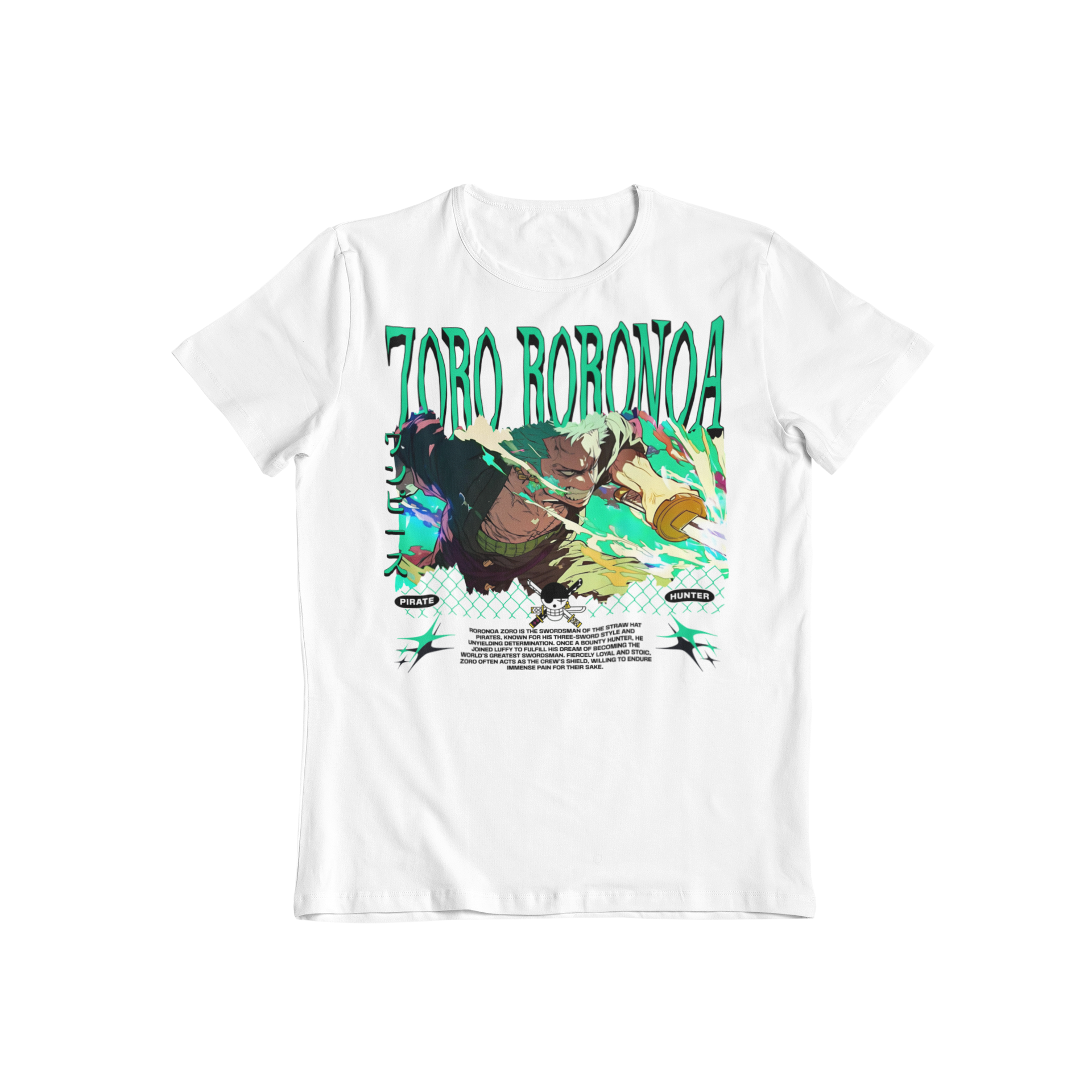 One Piece: Zoro Roronoa –  Anime T-Shirt / Hoodie / Sweater | Cool Anime Streetwear
