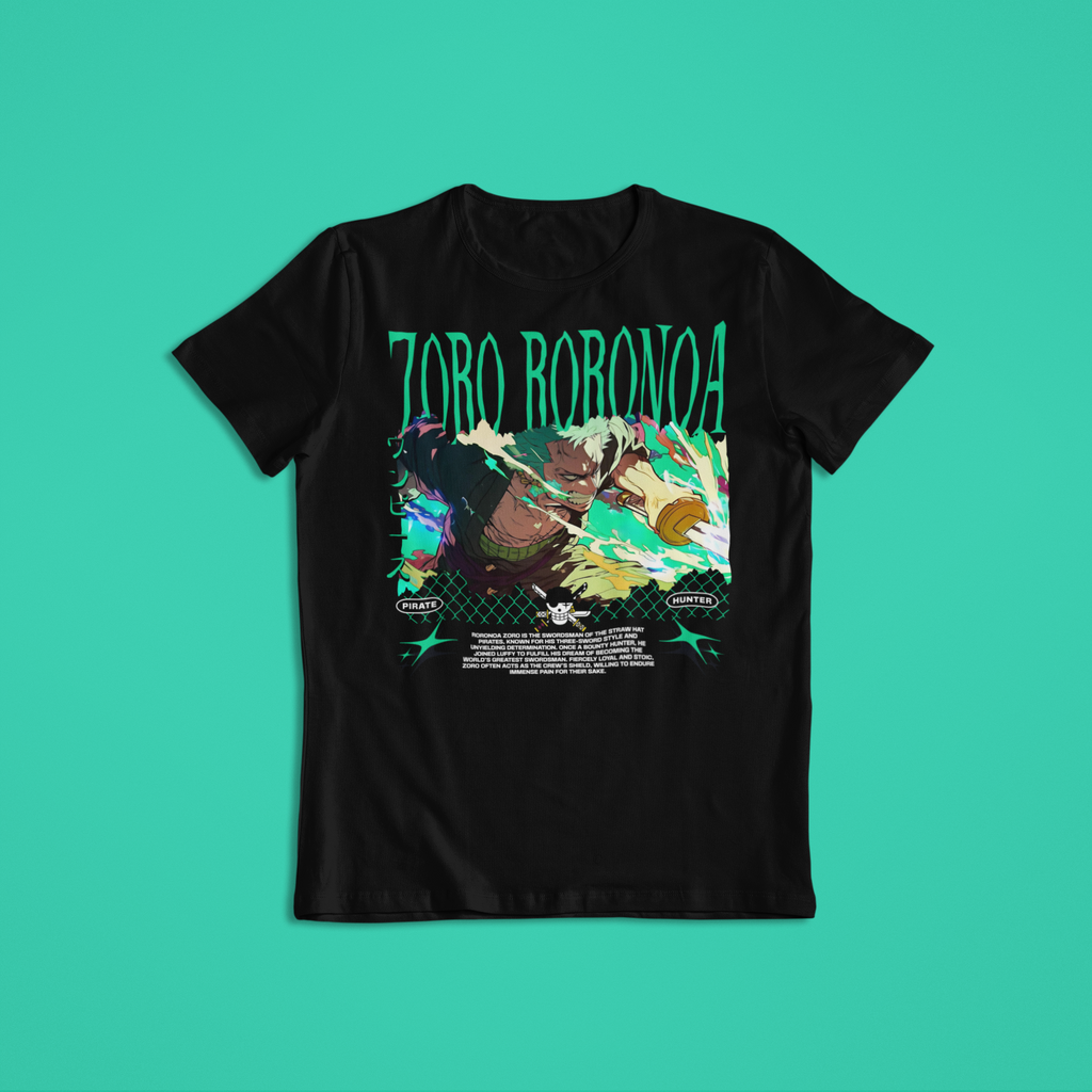 One Piece: Zoro Roronoa –  Anime T-Shirt / Hoodie / Sweater | Cool Anime Streetwear