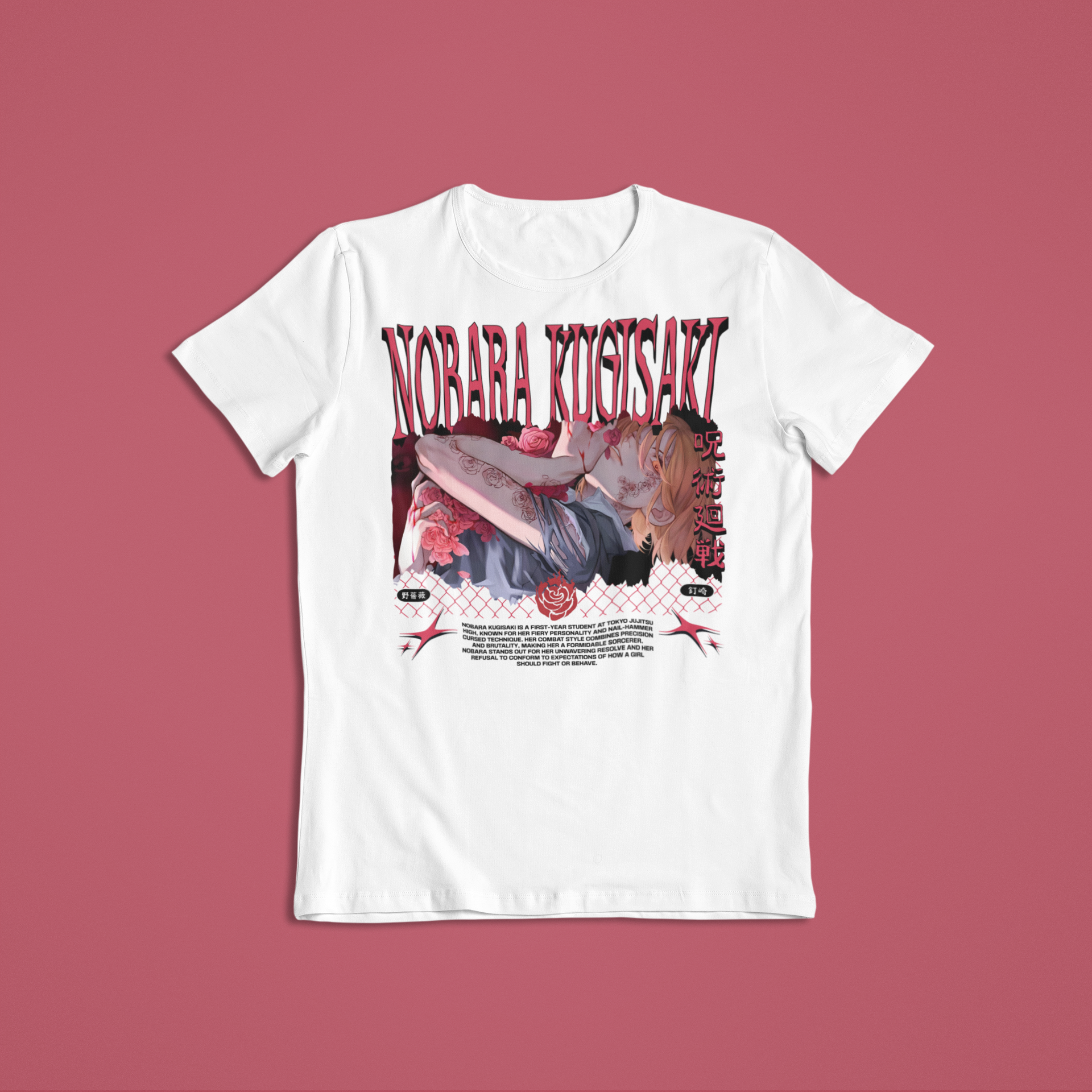 Jujutsu Kaisen: Nobara Kugisaki –  Anime T-Shirt / Hoodie / Sweater | Cool Anime Streetwear
