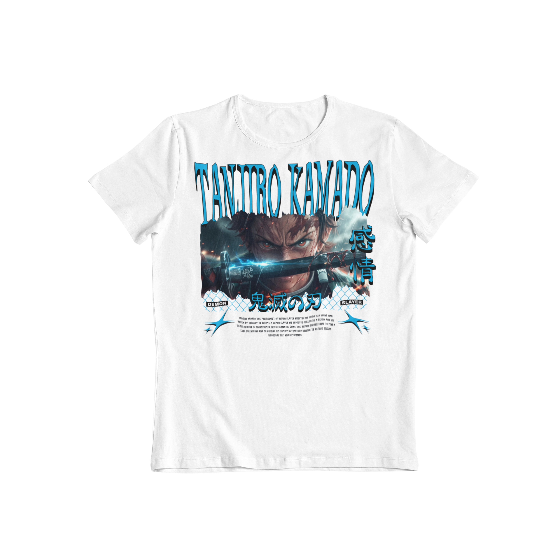 Demon Slayer: Tanjiro Kamado –  Anime T-Shirt / Hoodie / Sweater Front Graphic Tee | Tanjiro Streetwear