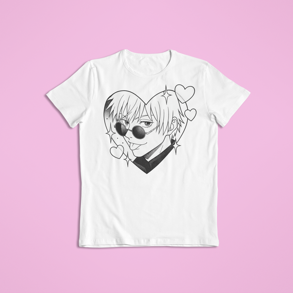 Jujutsu Kaisen: Sexy Satoru Gojo –  Anime T-Shirt / Hoodie / Sweatshirt / Sexy Gojo Graphic Tee | Jujutsu Kaisen Streetwear