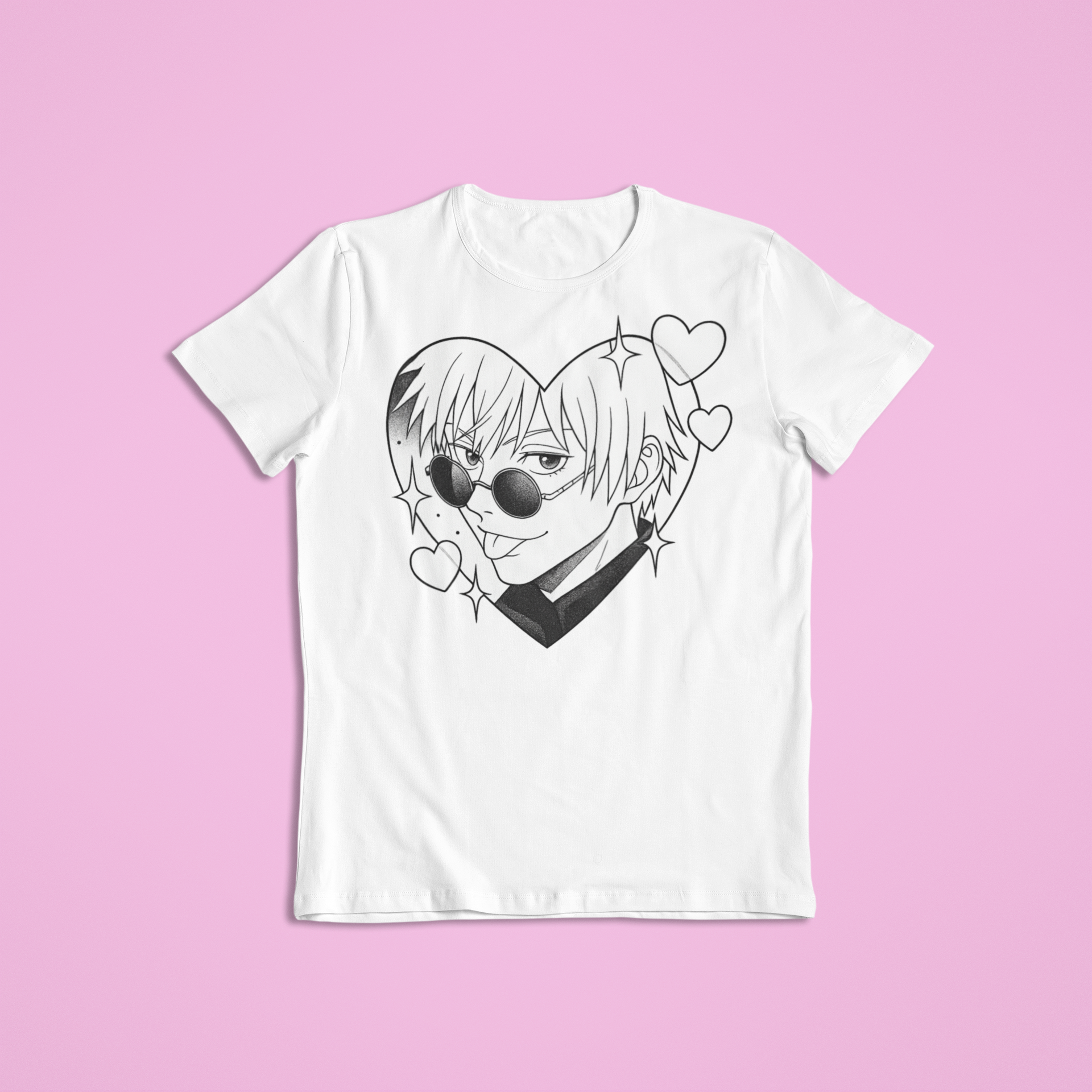 Jujutsu Kaisen: Sexy Satoru Gojo –  Anime T-Shirt / Hoodie / Sweatshirt / Sexy Gojo Graphic Tee | Jujutsu Kaisen Streetwear