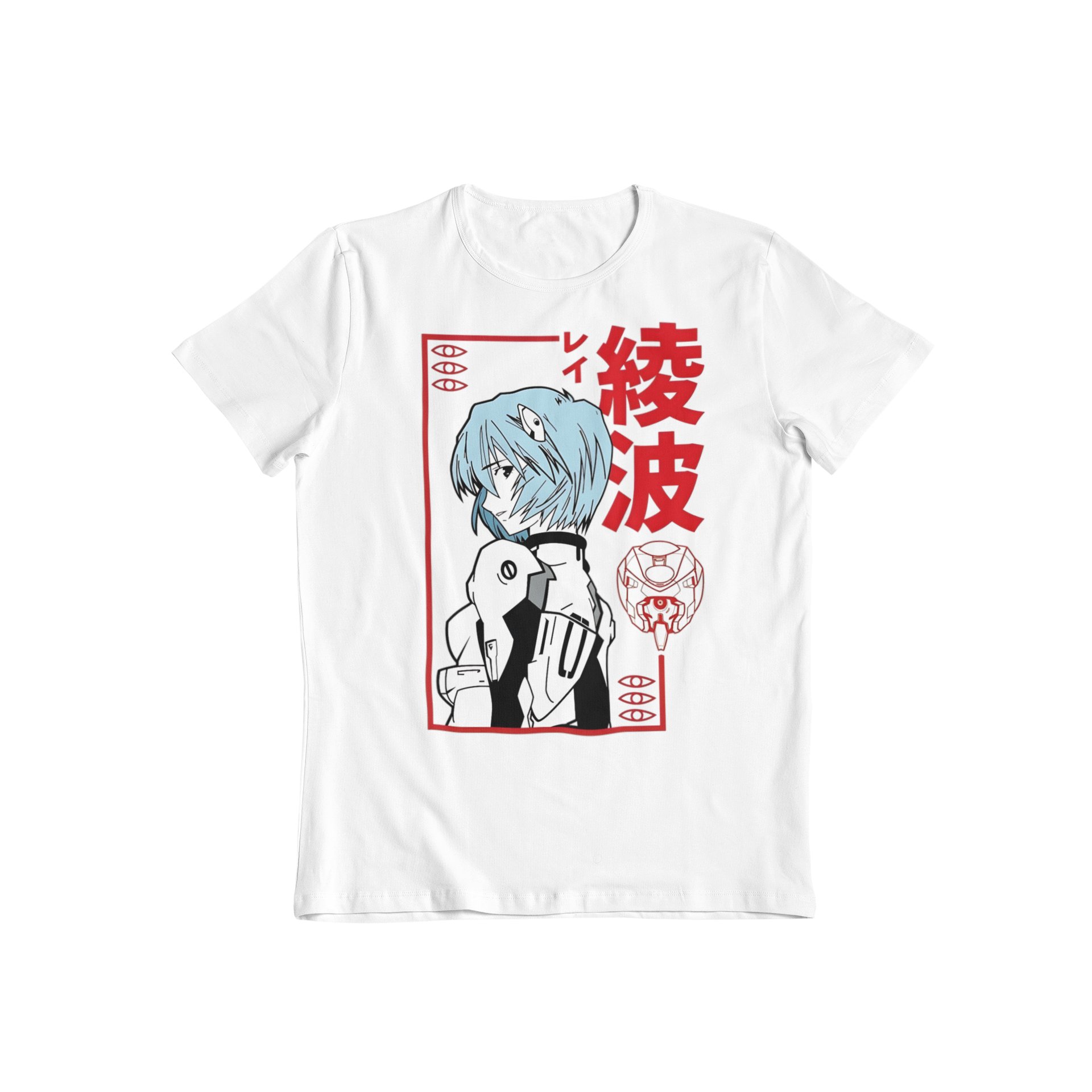 Neon Genesis Evangelion: Rei Ayanami –  Anime T-Shirt / Hoodie / Sweater | Cool Anime Streetwear