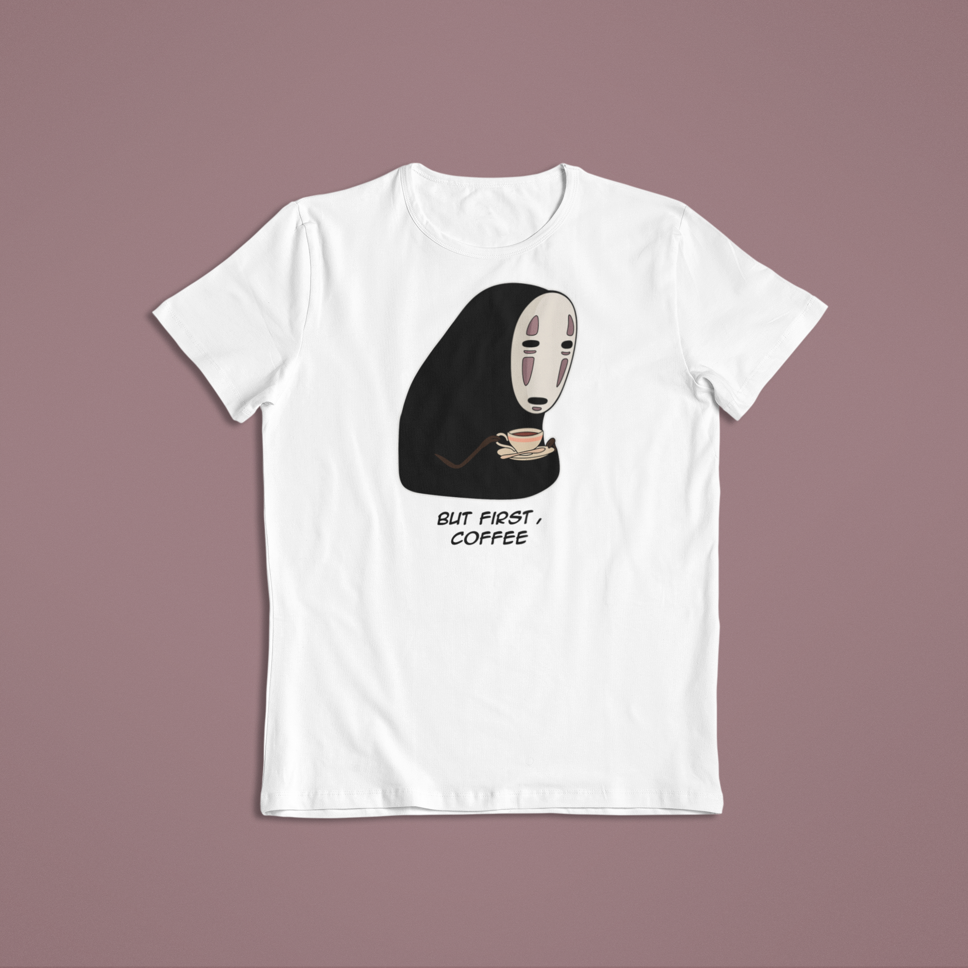 No-Face: Spirited Away Studio Ghibli Meme –  Funny Anime T-Shirt / Hoodie / Sweater | Cool Cute Anime Streetwear