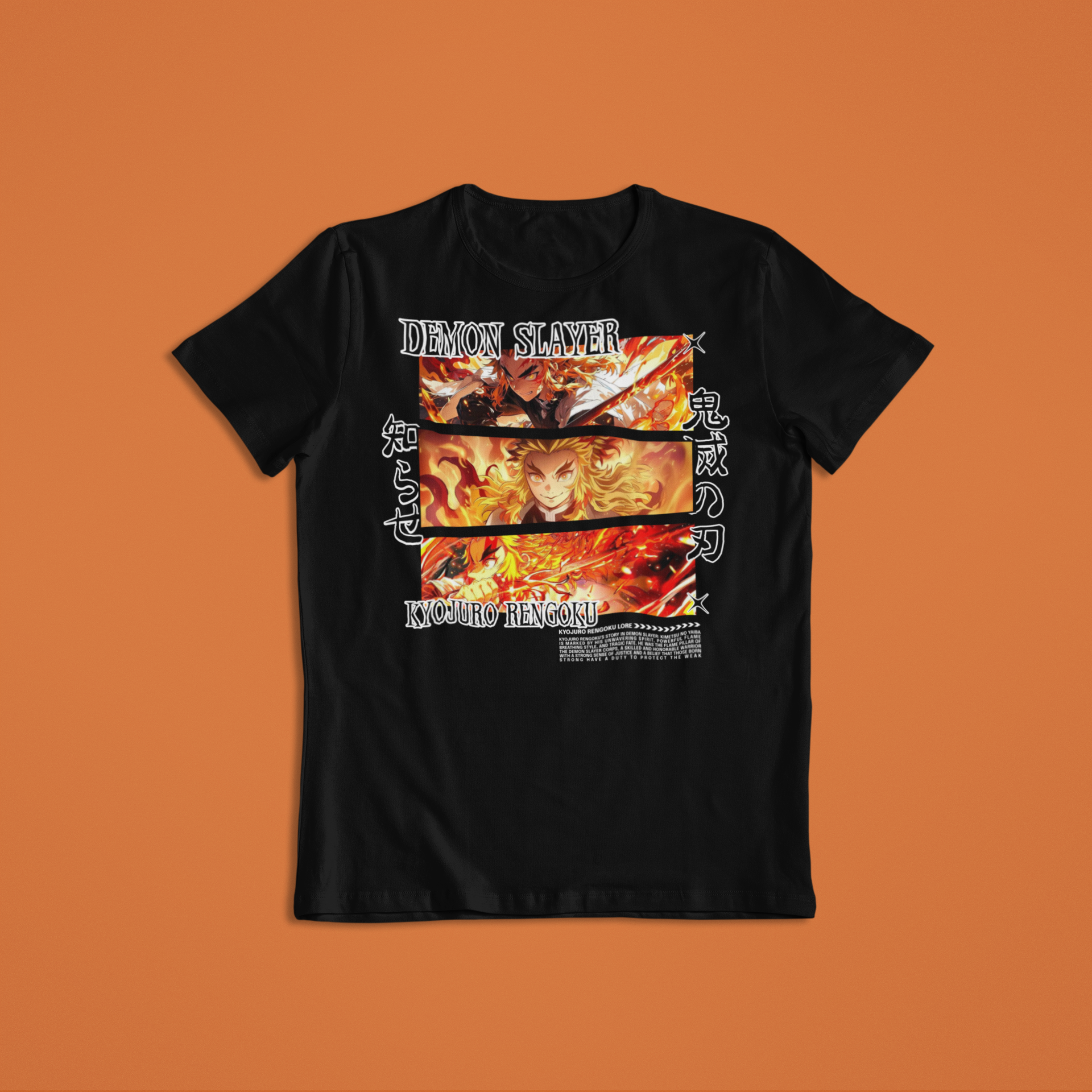Demon Slayer: Kyojuro Rengoku –  Anime T-Shirt / Hoodie / Sweater | Cool Anime Streetwear