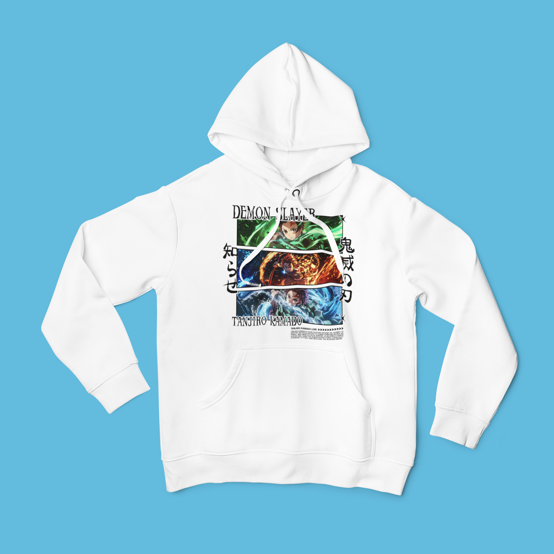 Demon Slayer: Tanjiro Kamado –  Anime T-Shirt / Hoodie / Sweater | Cool Anime Streetwear