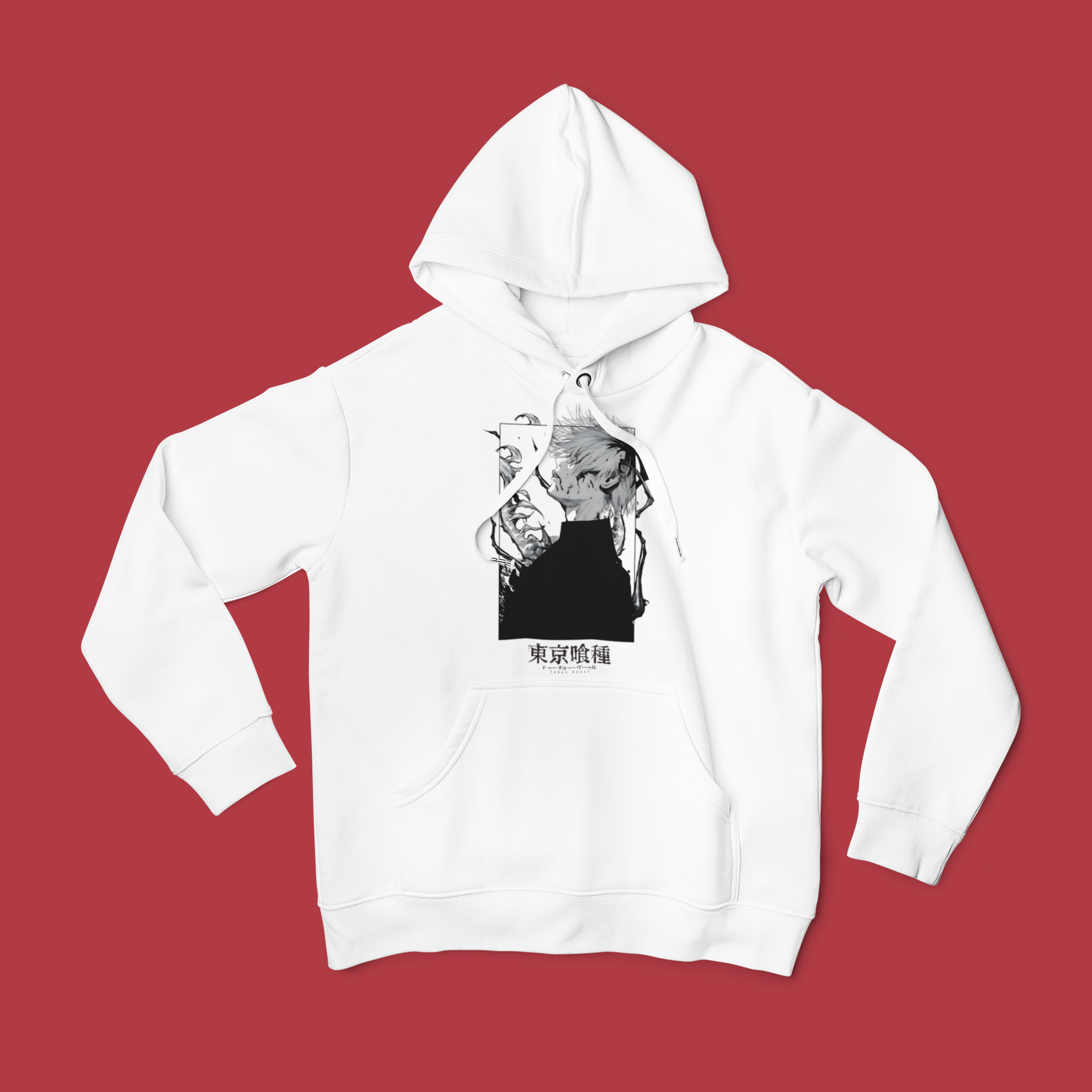 Tokyo Ghoul: Ken Kaneki – Front and Back Anime y2k T-Shirt / Hoodie / Sweater | Cool Anime Cyber Streetwear