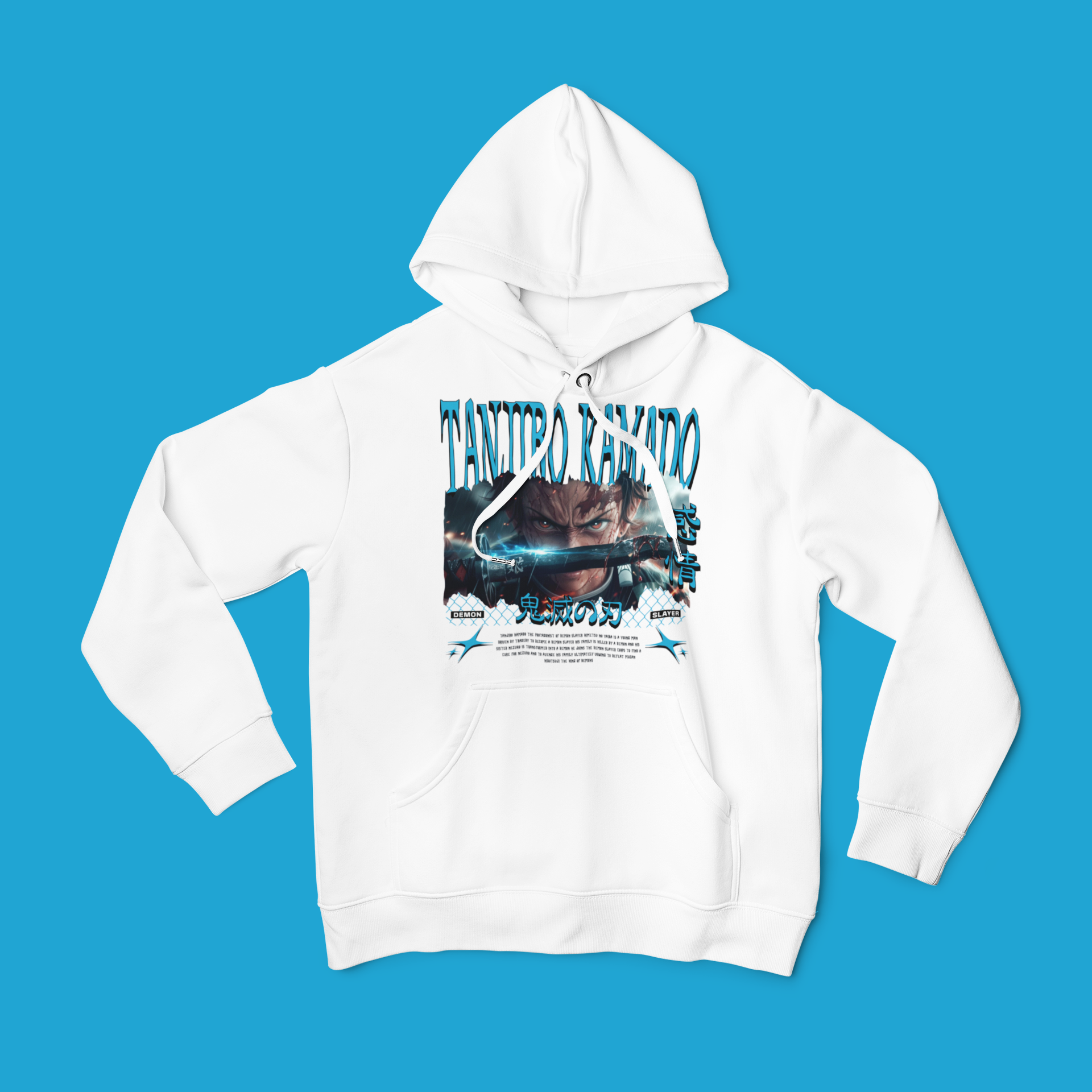 Demon Slayer: Tanjiro Kamado –  Anime T-Shirt / Hoodie / Sweater Front Graphic Tee | Tanjiro Streetwear