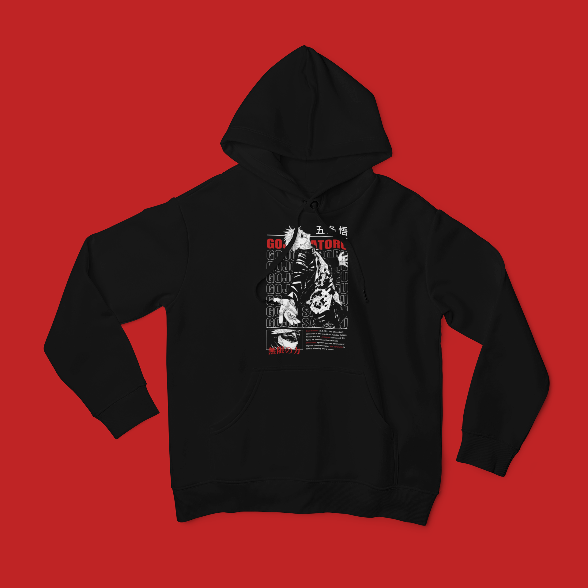 Jujutsu Kaisen: Satoru Gojo –  Anime T-Shirt / Hoodie / Sweater Graphic Tee | Anime Streetwear