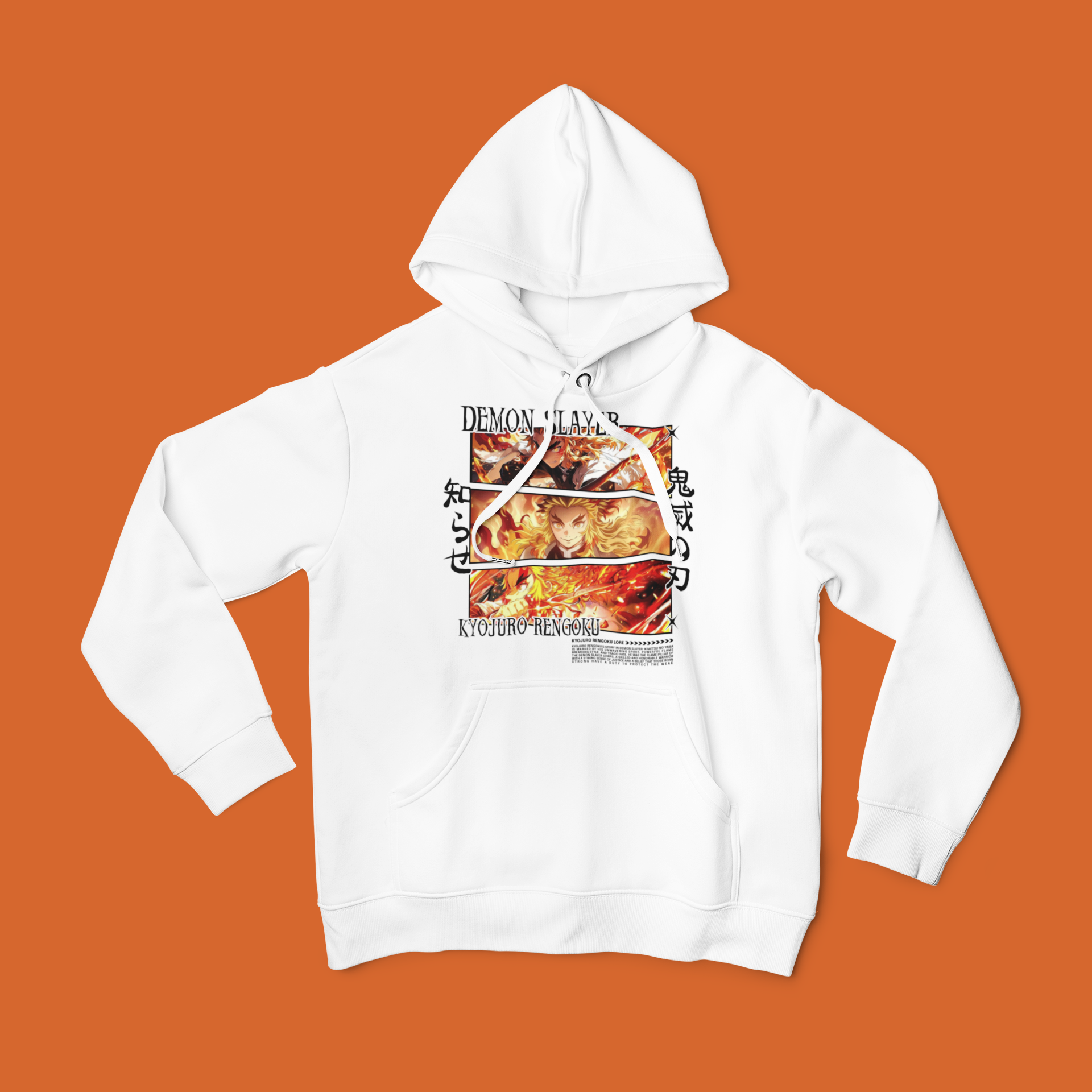 Demon Slayer: Kyojuro Rengoku –  Anime T-Shirt / Hoodie / Sweater | Cool Anime Streetwear