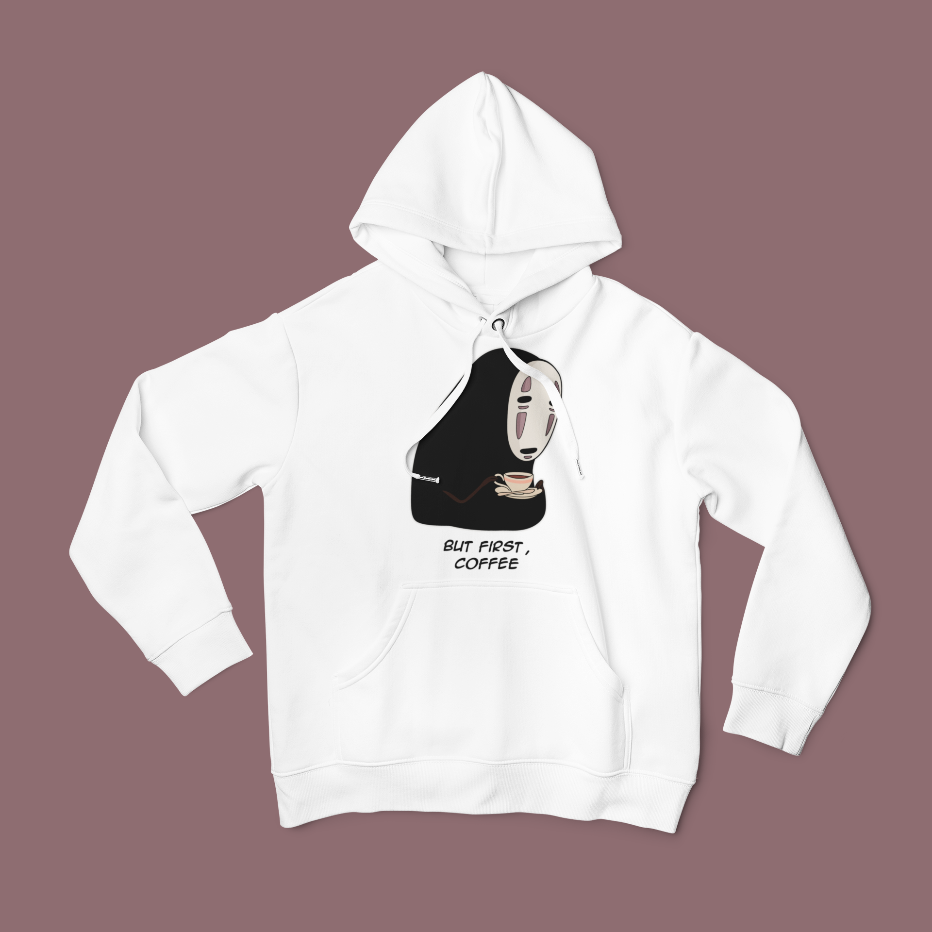 No-Face: Spirited Away Studio Ghibli Meme –  Funny Anime T-Shirt / Hoodie / Sweater | Cool Cute Anime Streetwear