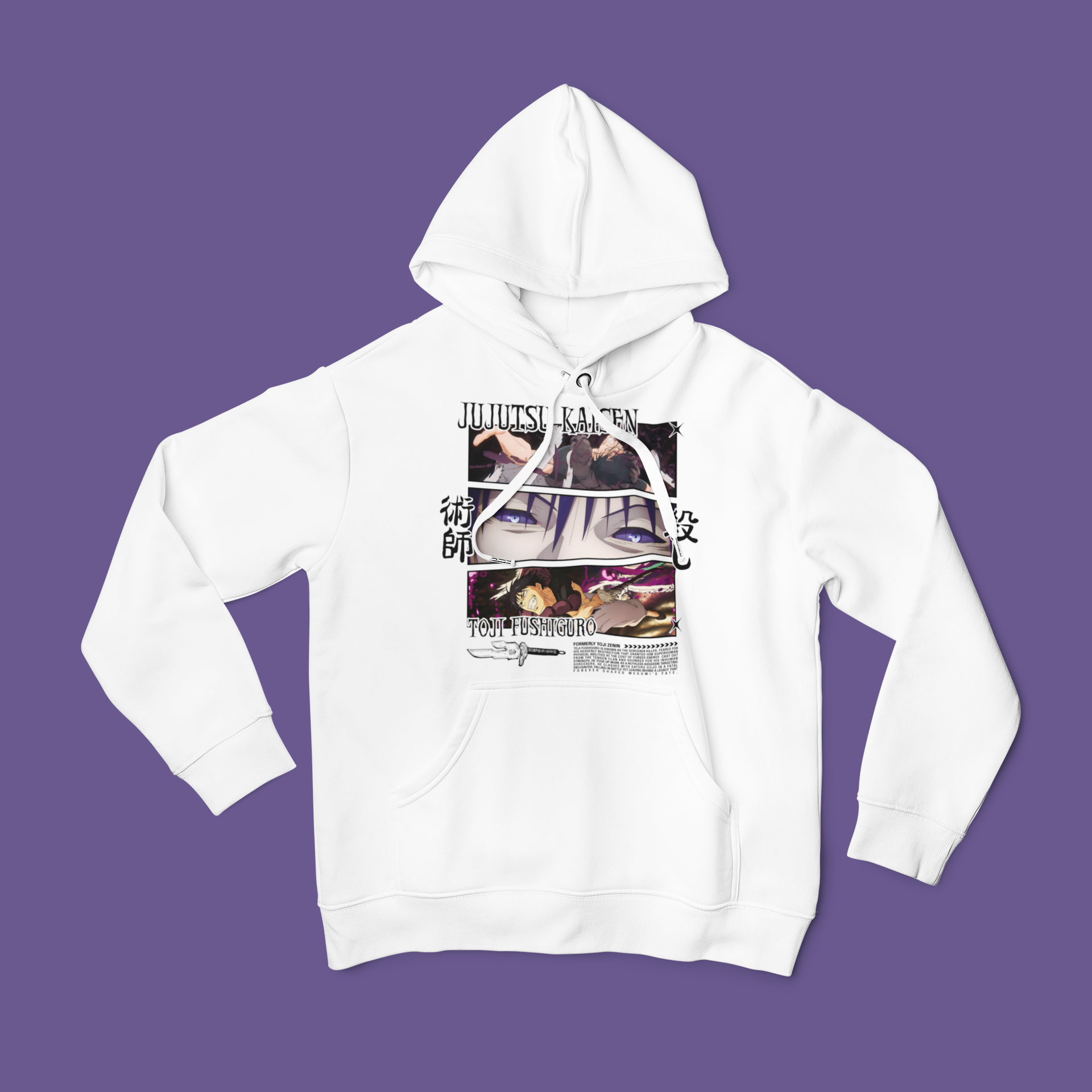 Jujutsu Kaisen: Toji Fushiguro – Zenin Anime T-Shirt / Hoodie / Sweater | Cool Anime Streetwear