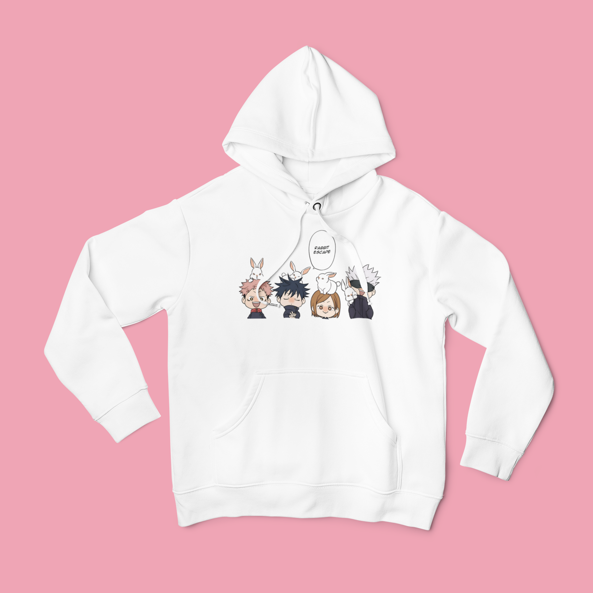 Jujutsu Kaisen Chibi: CUSTOM text –  T-Shirt / Hoodie / Sweater | Cute Anime Streetwear