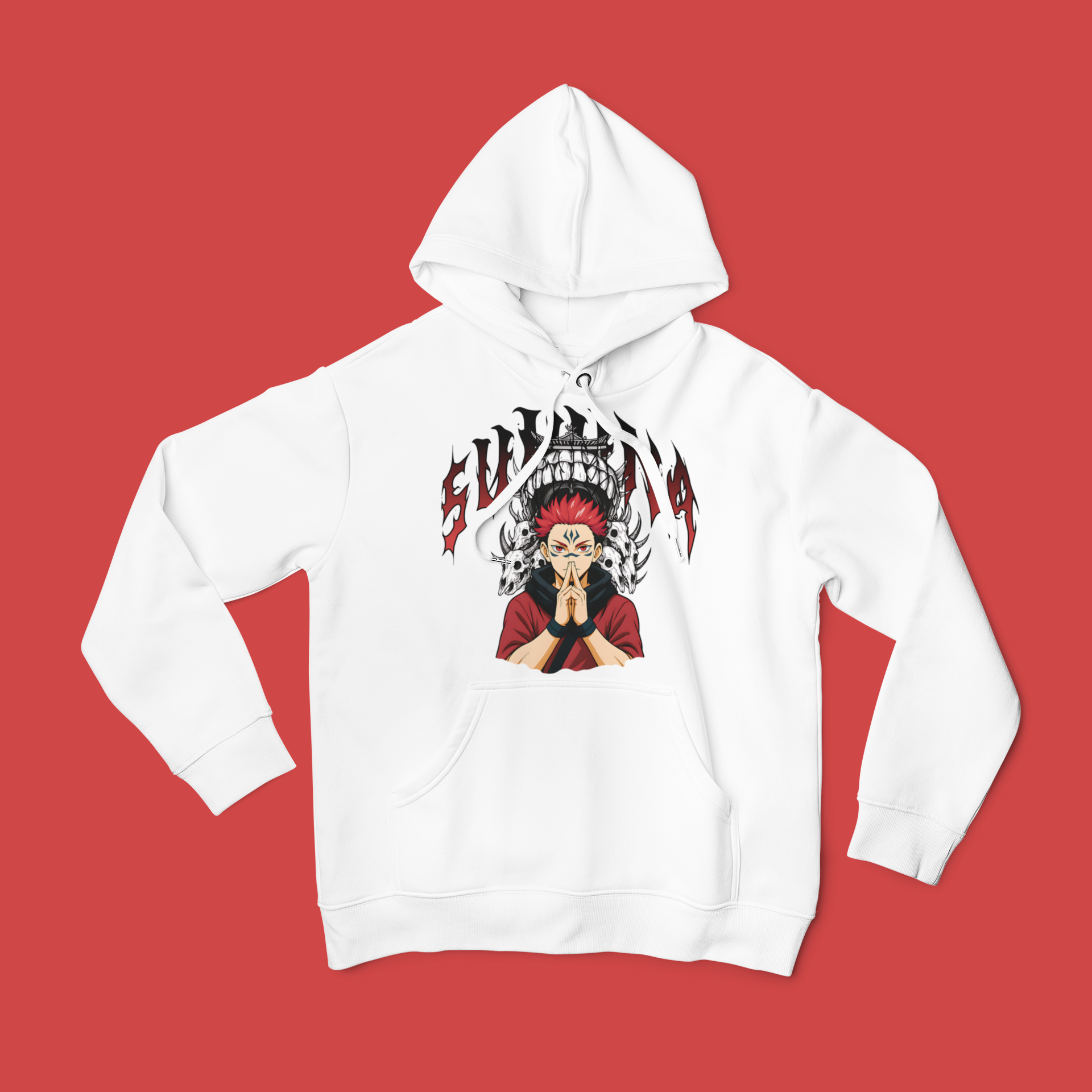 Jujutsu Kaisen: Sukuna –  Anime T-Shirt / Hoodie / Sweater Front & Back Graphic Tee | King of Curses Streetwear