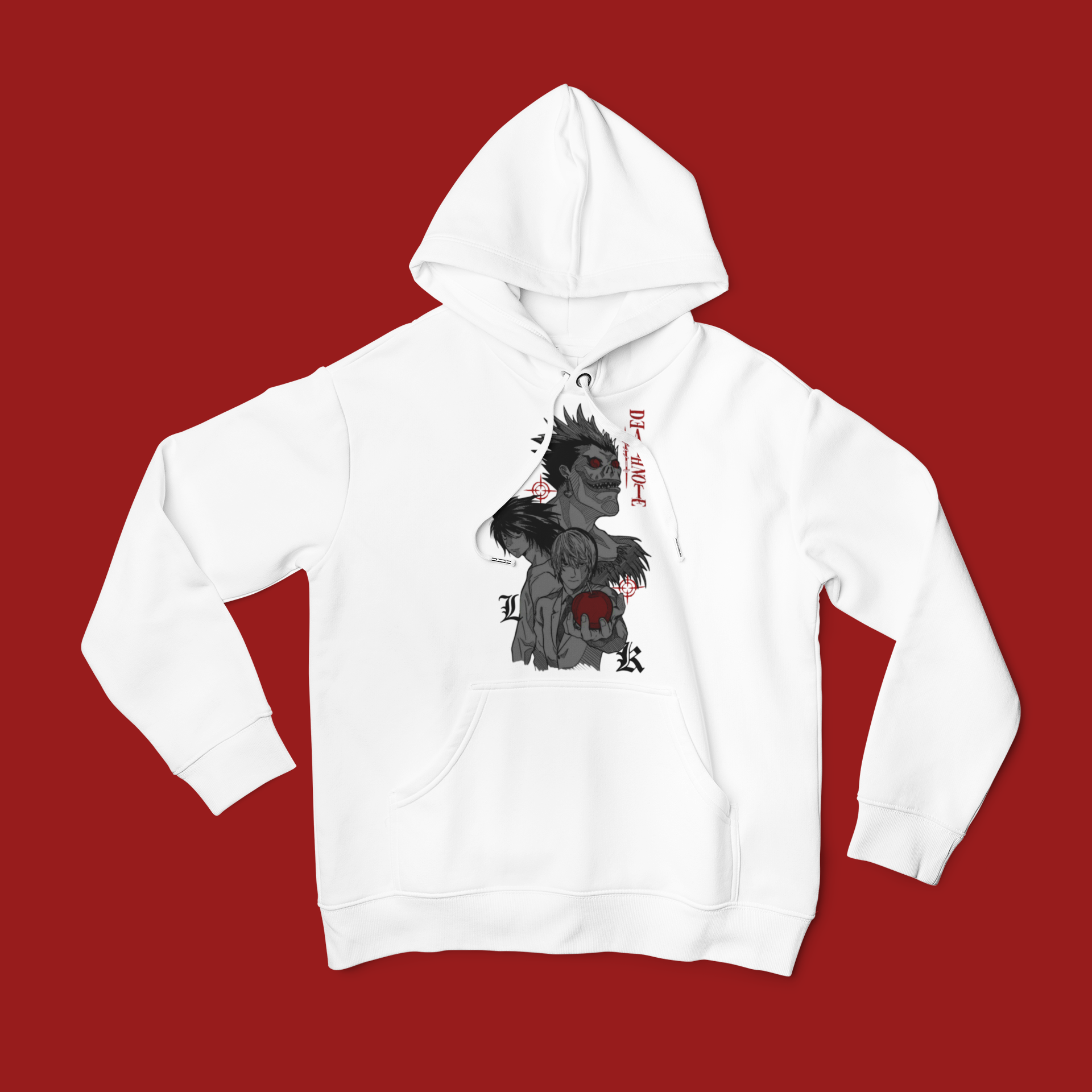 Death Note – Kira’s Judgement Anime T-Shirt / Hoodie / Sweater | Cool Anime Streetwear