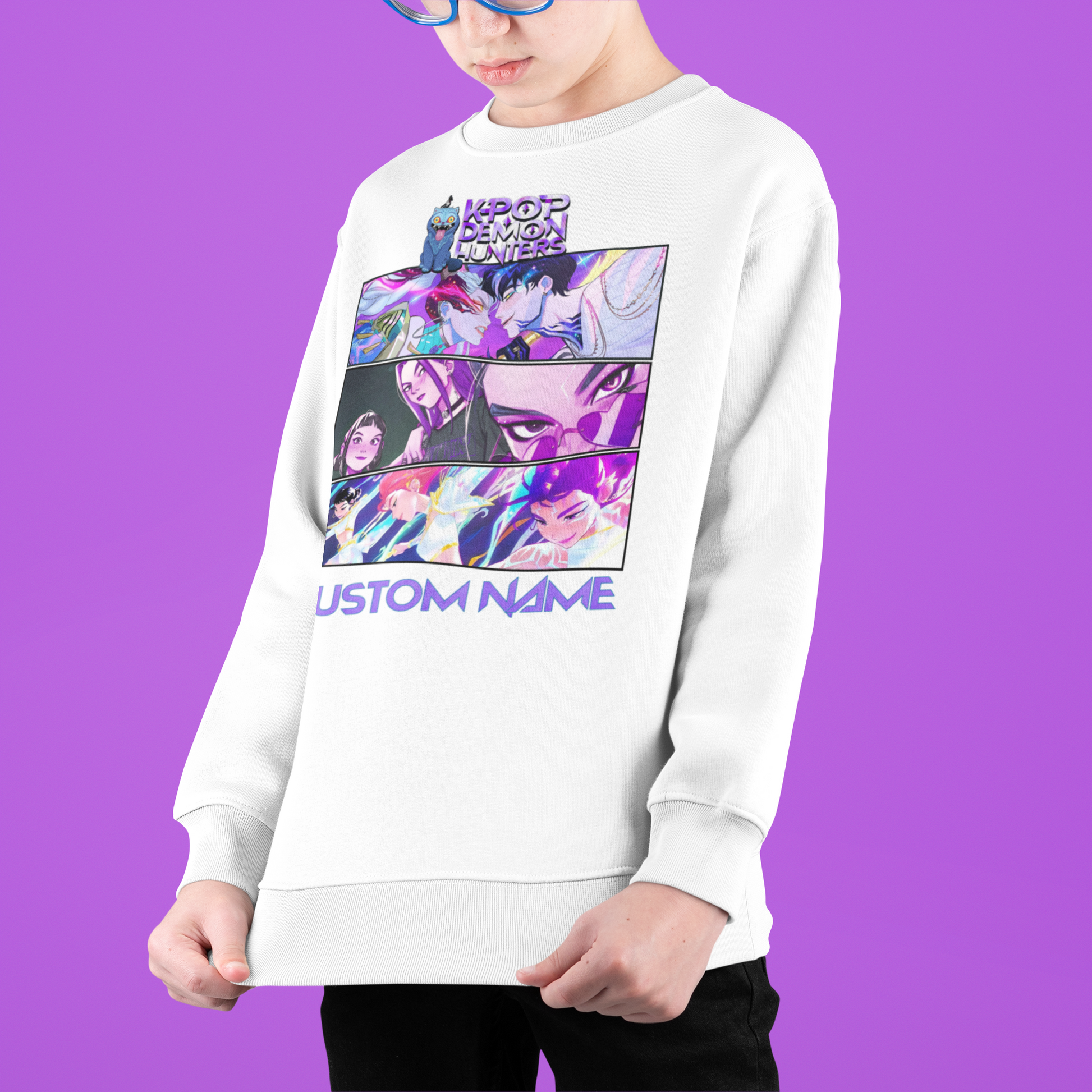 Kpop Demon Hunters – Children and Adult Anime T-Shirt / Hoodie / Sweater | Cool Anime Streetwear