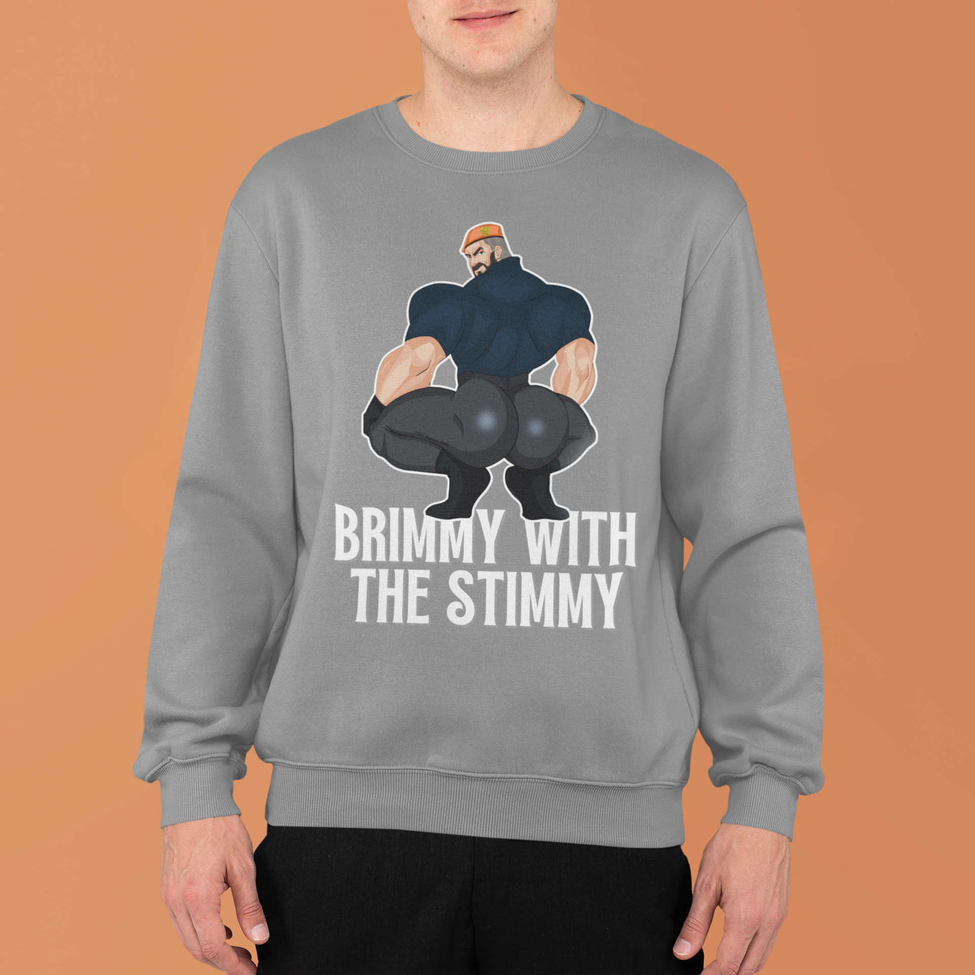Brimmy with the Stimmy: Valorant Brimstone - Funny T-Shirt / Hoodie / Sweater | Gaming Streetwear