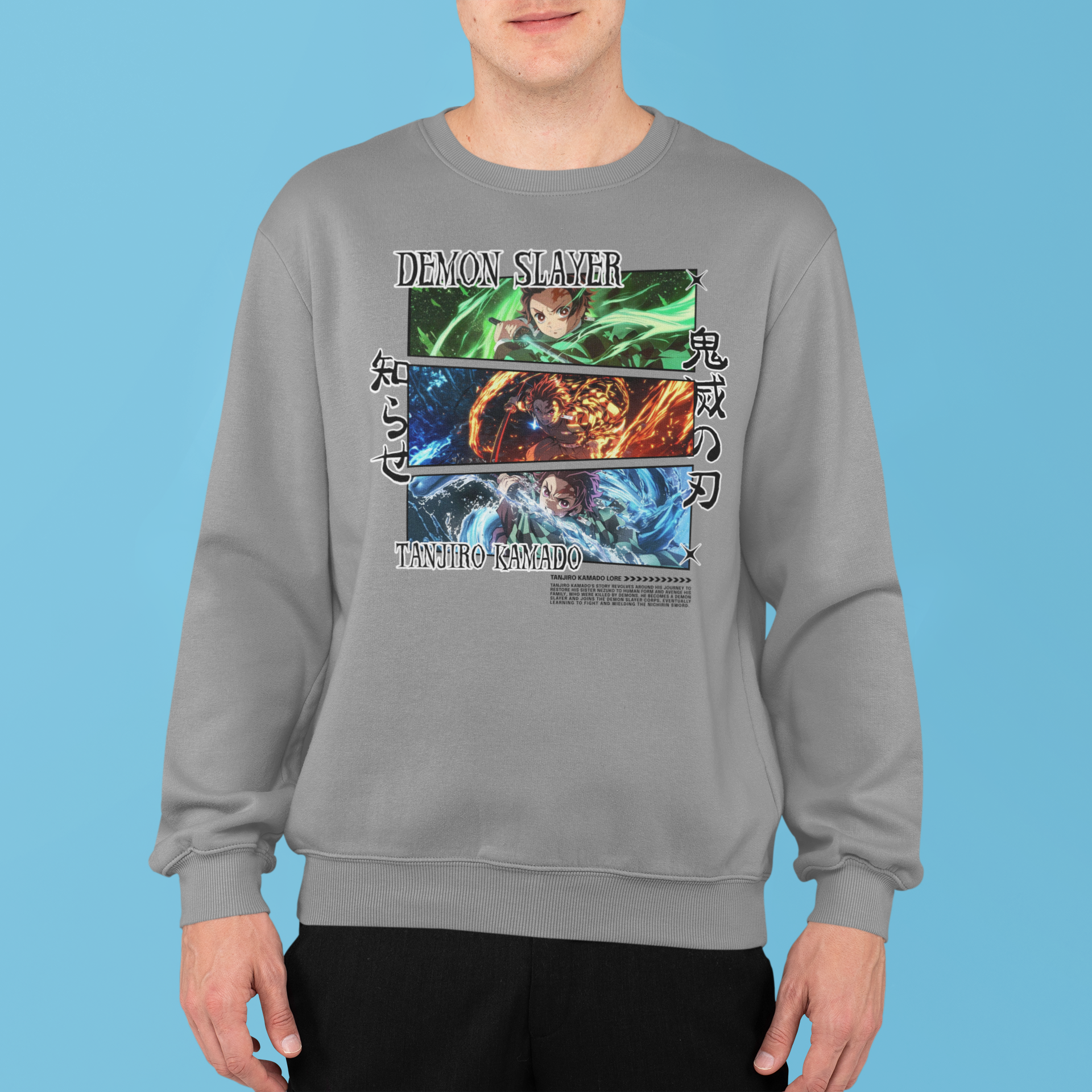 Demon Slayer: Tanjiro Kamado –  Anime T-Shirt / Hoodie / Sweater | Cool Anime Streetwear