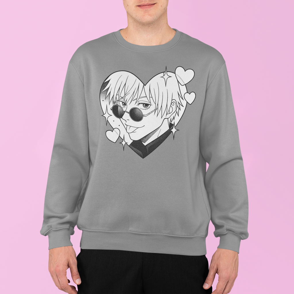 Jujutsu Kaisen: Sexy Satoru Gojo –  Anime T-Shirt / Hoodie / Sweatshirt / Sexy Gojo Graphic Tee | Jujutsu Kaisen Streetwear