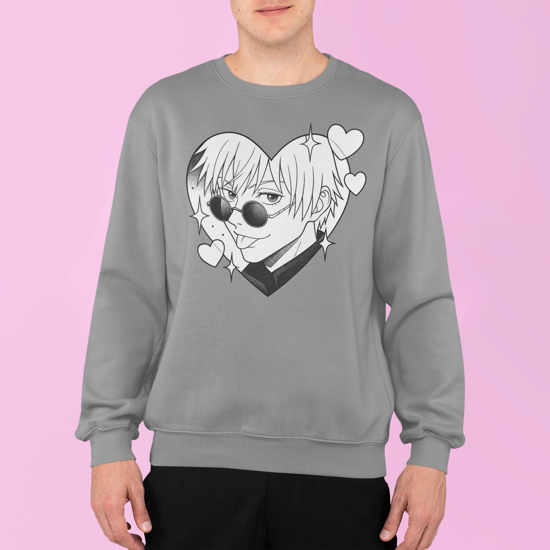 Jujutsu Kaisen: Sexy Satoru Gojo –  Anime T-Shirt / Hoodie / Sweatshirt / Sexy Gojo Graphic Tee | Jujutsu Kaisen Streetwear