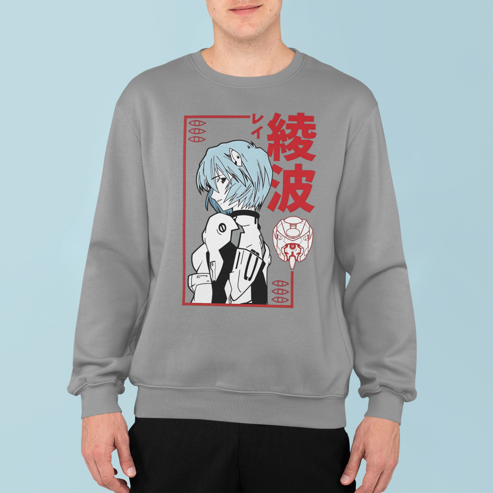 Neon Genesis Evangelion: Rei Ayanami –  Anime T-Shirt / Hoodie / Sweater | Cool Anime Streetwear