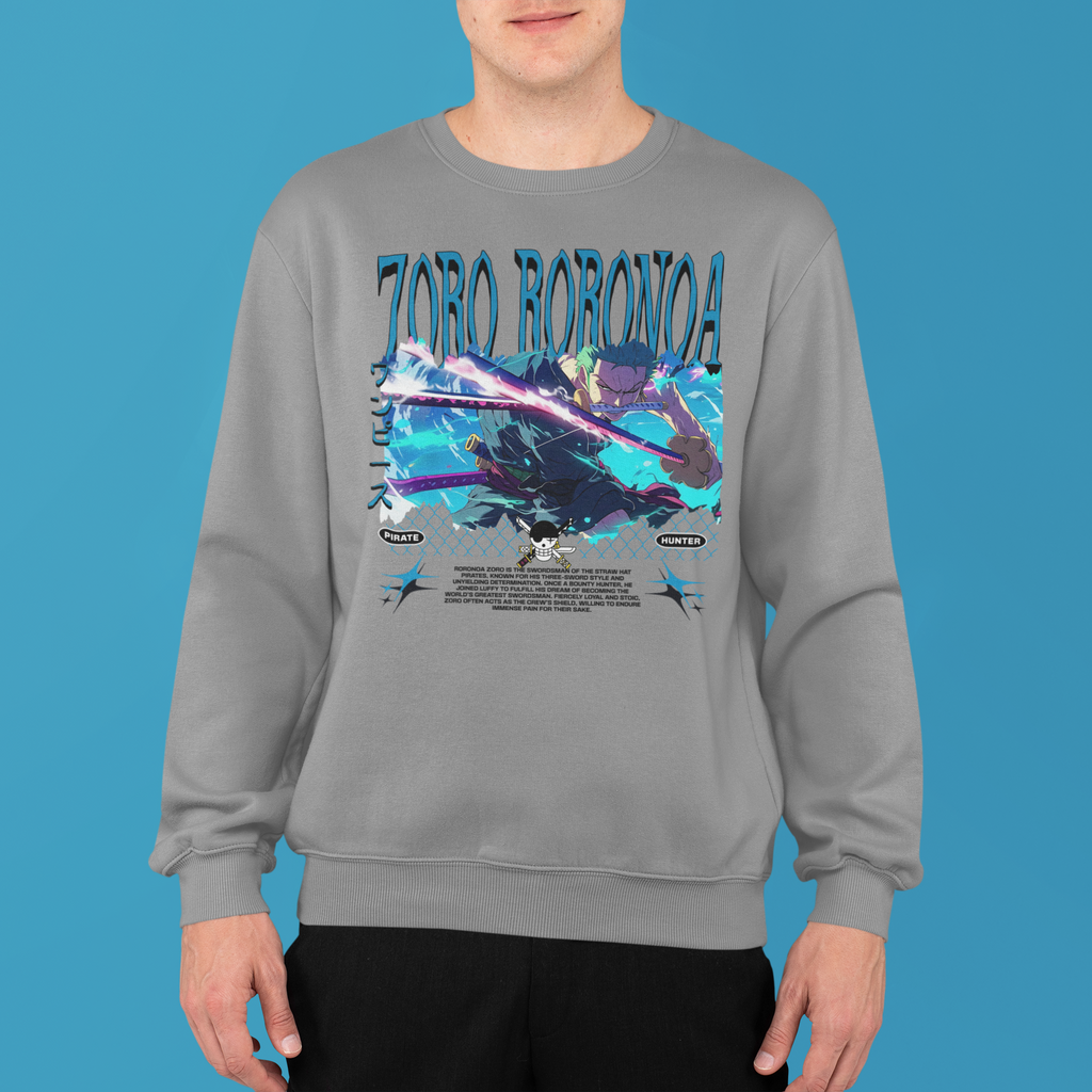 One Piece: Zoro Roronoa –  Anime T-Shirt / Hoodie / Sweater | Cool Anime Streetwear