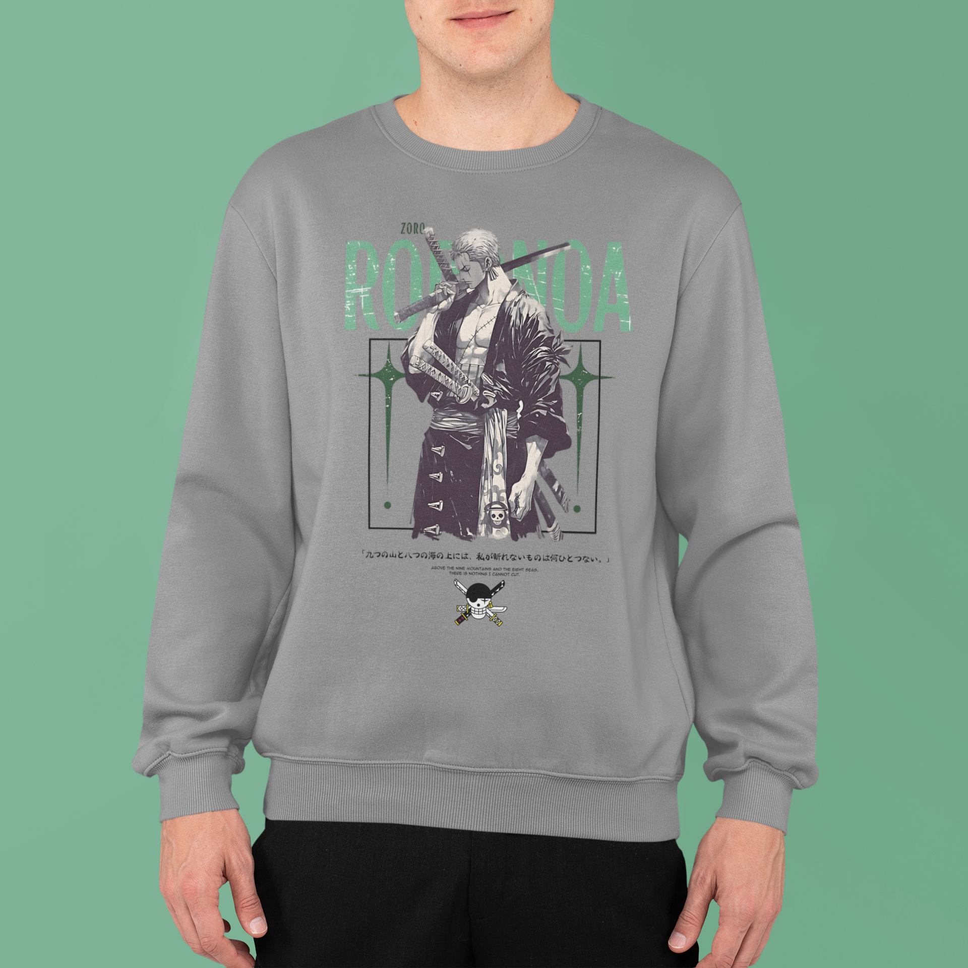 One Piece: Zoro Roronoa –  Anime T-Shirt / Hoodie / Sweater | Cool Anime Streetwear
