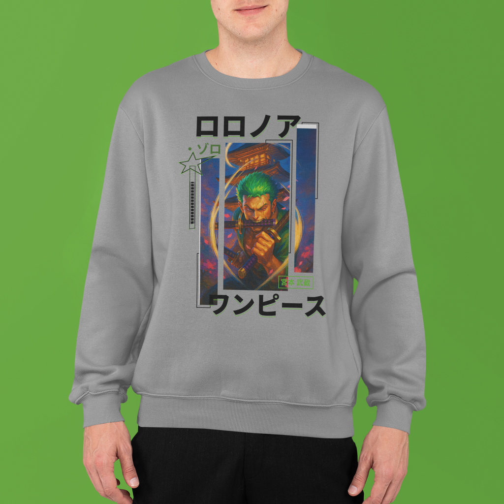 One Piece: Zoro Roronoa –  Anime T-Shirt / Hoodie / Sweater | Cool Anime Streetwear