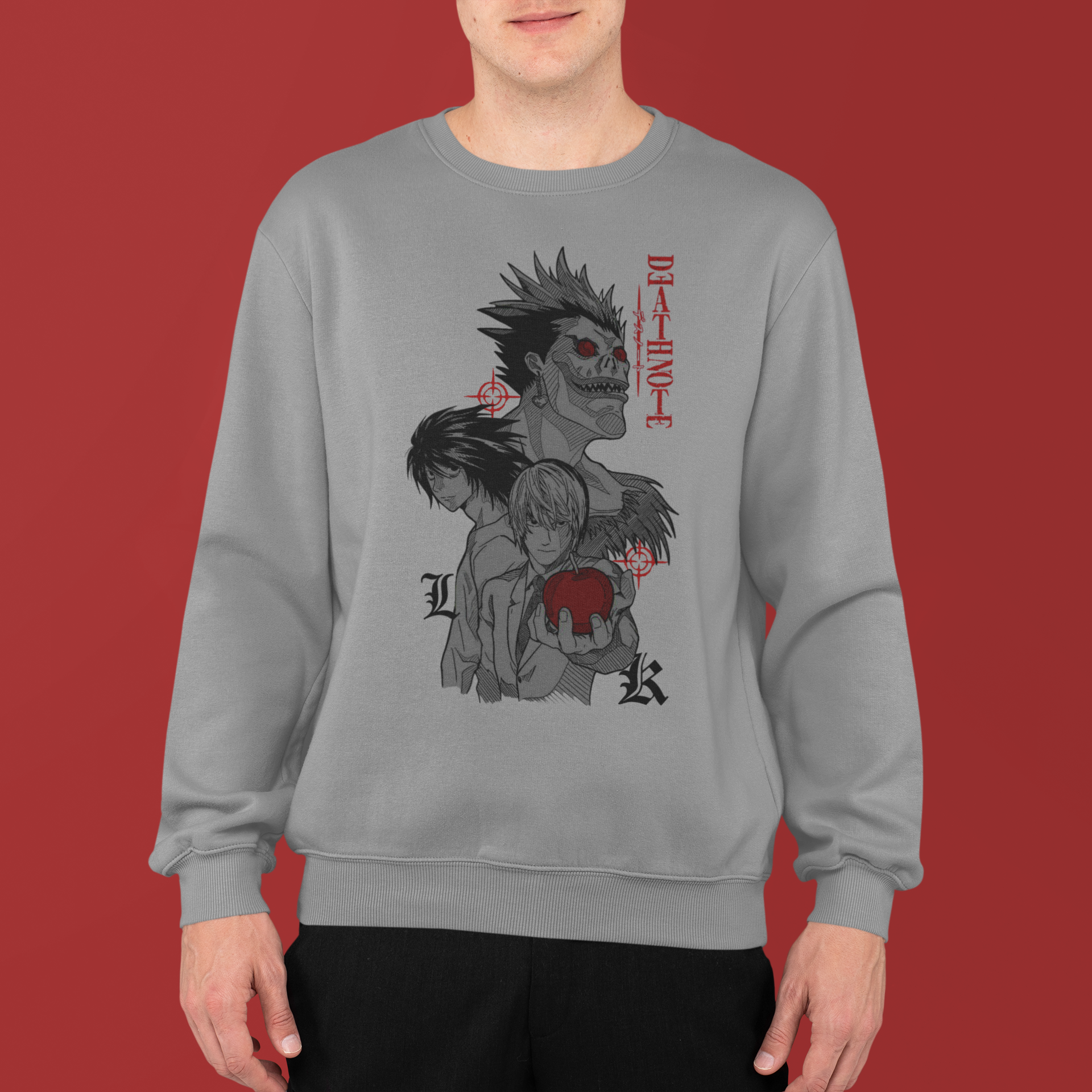 Death Note – Kira’s Judgement Anime T-Shirt / Hoodie / Sweater | Cool Anime Streetwear