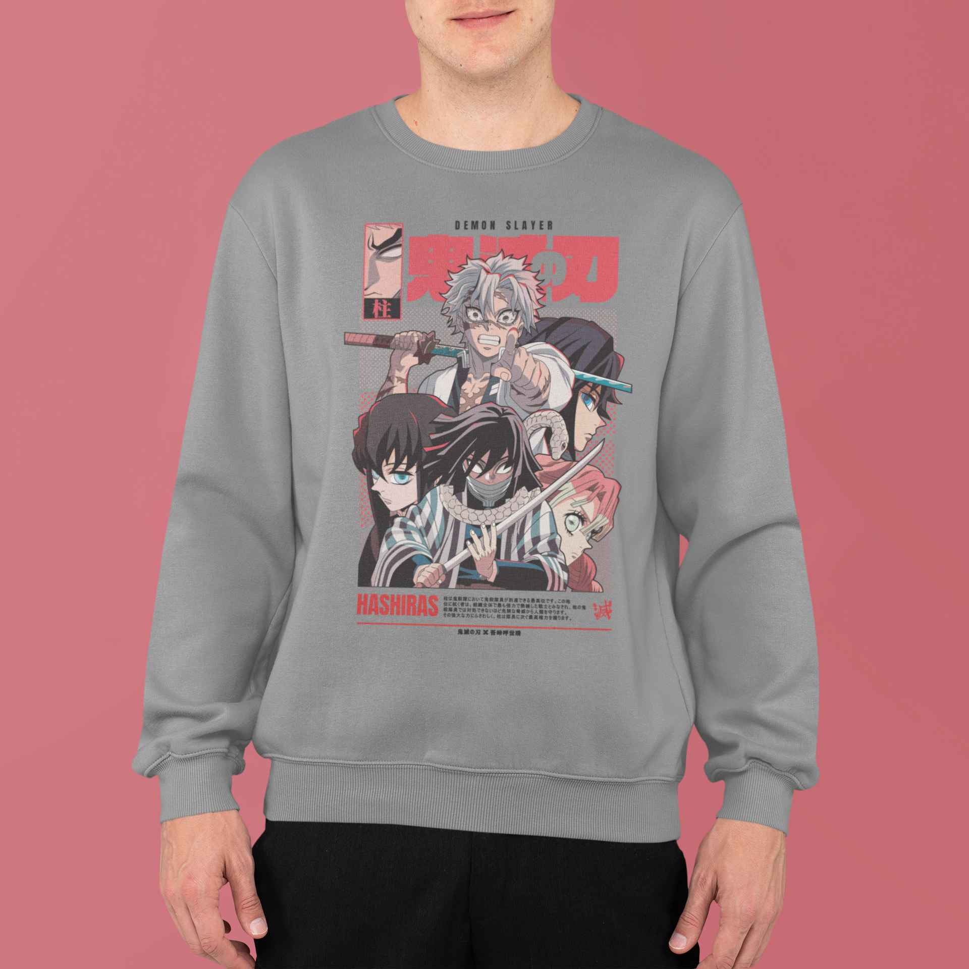 Demon Slayer: Hashiras –  Anime T-Shirt / Hoodie / Anime Graphic Tee | Sanemi Streetwear