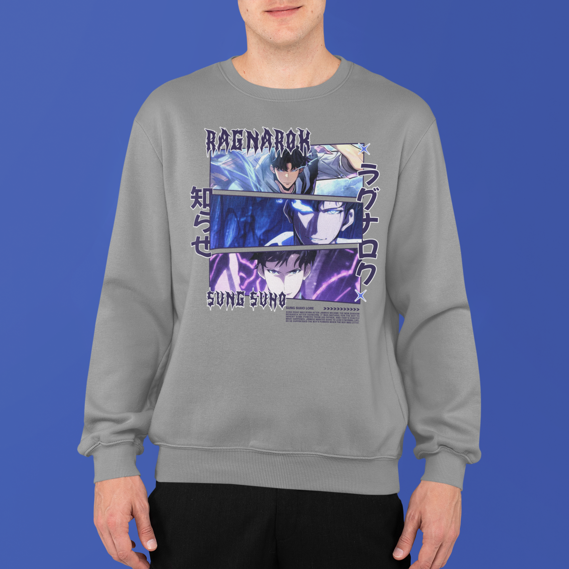 Solo Leveling Ragnarok: Sung Suho –  Anime T-Shirt / Hoodie / Sweater | Cool Anime Streetwear
