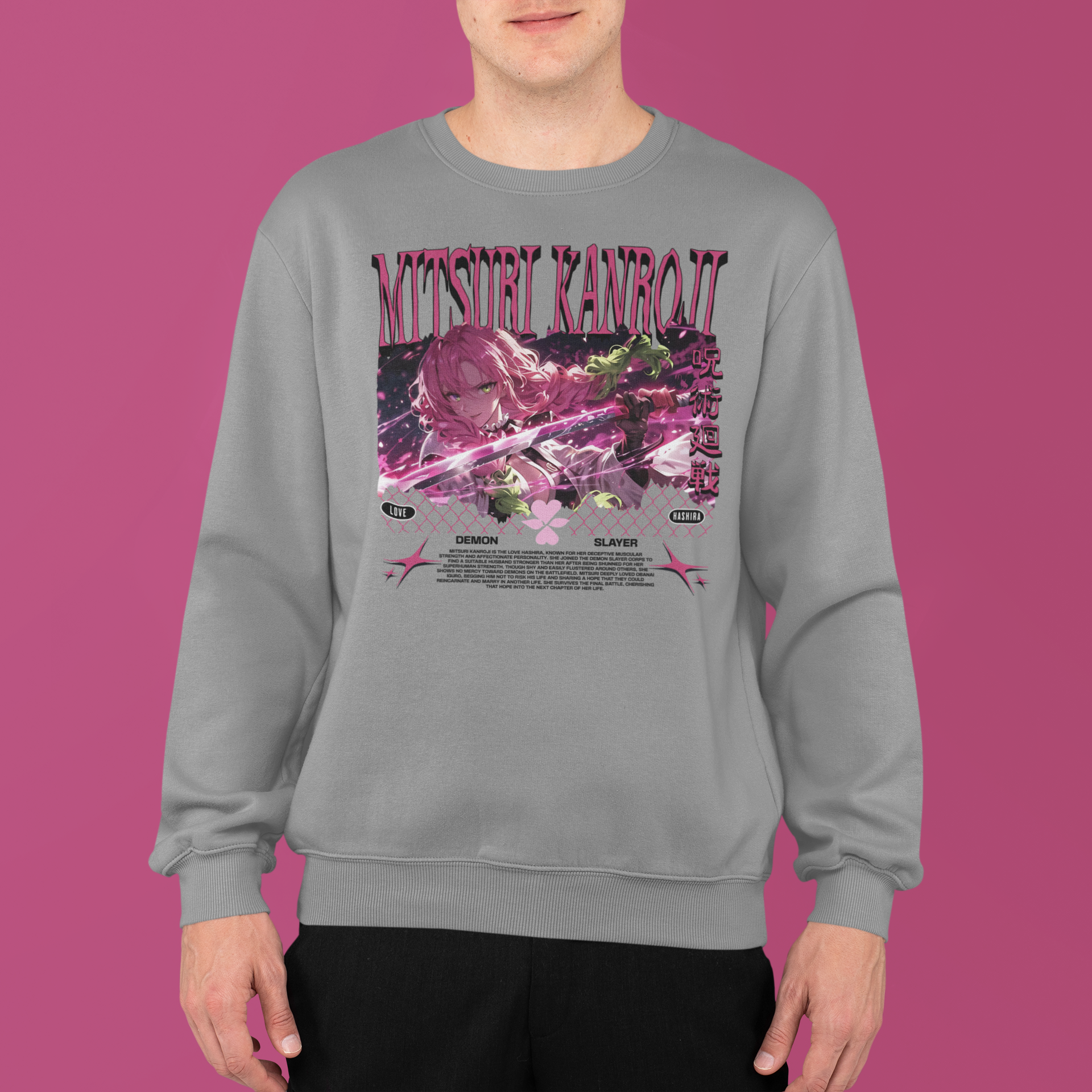 Demon Slayer: Mitsuri Kanroji –  Anime T-Shirt / Hoodie / Sweater | Cool Anime Streetwear